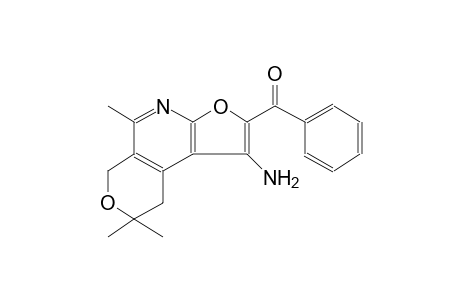 methanone, (1-amino-8,9-dihydro-5,8,8-trimethyl-6H-furo[2,3-b]pyrano[4,3-d]pyridin-2-yl)phenyl-