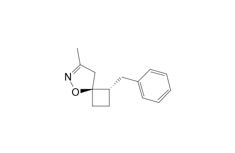 (1S*,2S*)-2-Benzyl-4',5'-Dihydro-3'-methylspiro[cyclobutane-1,5'-isoxazole]