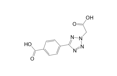 2H-1,2,3,4-Tetrazole-2-acetic acid, 5-(4-carboxyphenyl)-