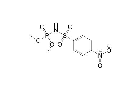 Phosphoramidic acid, N-[(4-nitrophenyl)sulfonyl]-, dimethyl ester