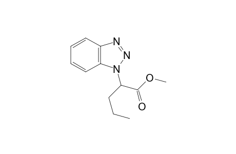 methyl 2-(benzotriazol-1-yl)pentanoate