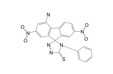 4-AMINO-2,7-DINITRO-4'-PHENYL-4',5'-DIHYDROSPIRO-[FLUOREN-9,3'-(1,2,4-TRIAZOLE)]-5'-THIONE