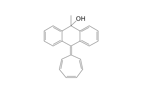 9-Anthracenol, 10-(2,4,6-cycloheptatrien-1-ylidene)-9,10-dihydro-9-methyl-