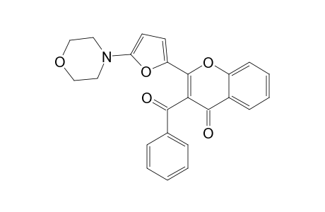 3-Benzoyl-2-(5-morpholinofur-2-yl)-4H-chromen-4-one