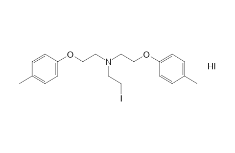 2,2'-bis(p-tolyloxy)-2''-iodotriethylamine, hydroiodide