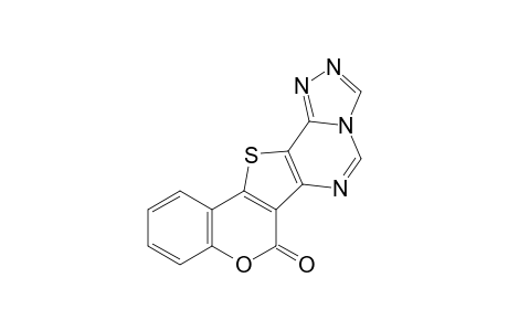 7H-Chromeno[3',4':4,5]thieno[2,3-e][1,2,4]triazolo[4,3-c]pyrimidin-7-one