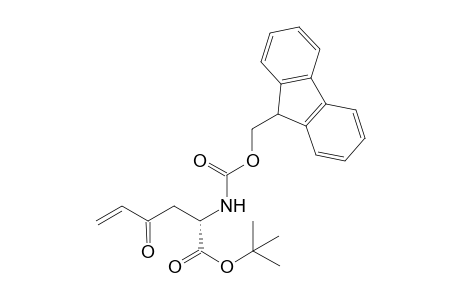 (2S)-2-(9H-fluoren-9-ylmethoxycarbonylamino)-4-keto-hex-5-enoic acid tert-butyl ester