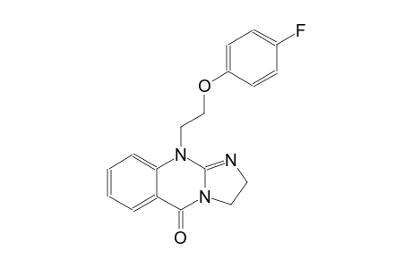 imidazo[2,1-b]quinazolin-5(3H)-one, 10-[2-(4-fluorophenoxy)ethyl]-2,10-dihydro-