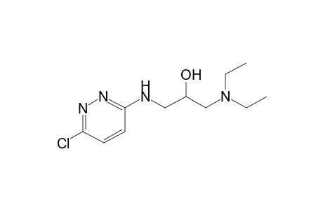 1-[(6-Chloro-3-pyridazinyl)amino]-3-(diethylamino)-2-propanol