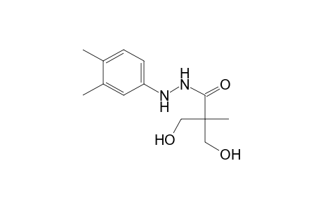 Propanoic acid, 3-hydroxy-2-(hydroxymethyl)-2-methyl-, 2-(3,4-dimethylphenyl)hydrazide