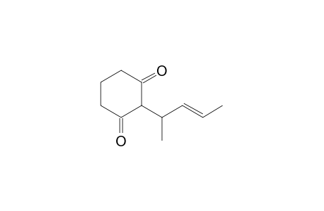 2-Cyclohexen-1-one, 3-hydroxy-2-(1-methyl-2-butenyl)-, (E)-