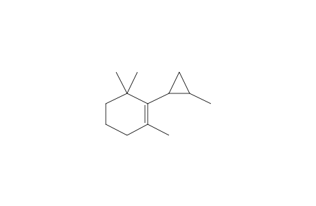 1,3,3-Trimethyl-2-(2-methylcyclopropyl)-1-cyclohexene