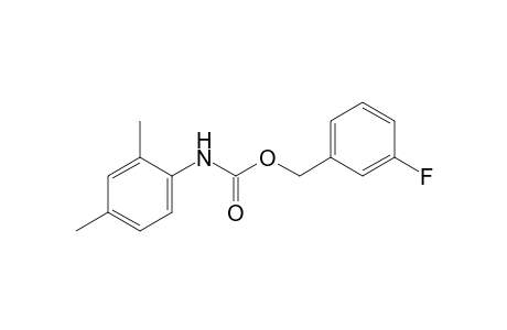 2,4-dimethylcarbanilic acid, m-fluorobenzyl ester