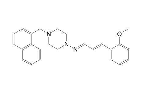 1-piperazinamine, N-[(E,2E)-3-(2-methoxyphenyl)-2-propenylidene]-4-(1-naphthalenylmethyl)-