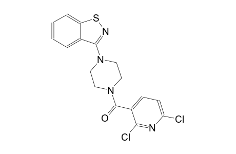 1,2-benzisothiazole, 3-[4-[(2,6-dichloro-3-pyridinyl)carbonyl]-1-piperazinyl]-