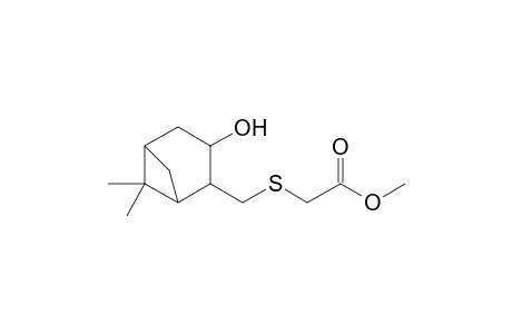 Methyl 4-(6,6-dimethyl-3-hydroxybicyclo[3.1.1]hept-2-yl)-3-thiabutanoate