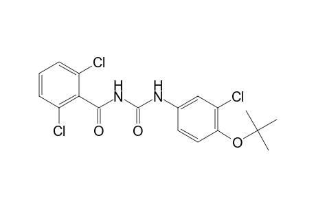 Benzamide, 2,6-dichloro-N-[[[3-chloro-4-(1,1-dimethylethoxy)phenyl]amino]carbonyl]-