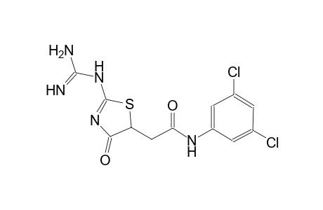 5-thiazoleacetamide, 2-[(aminoiminomethyl)amino]-N-(3,5-dichlorophenyl)-4,5-dihydro-4-oxo-