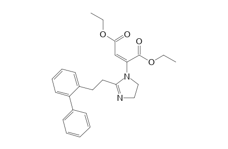 (E)-2-[2-[2-(2-phenylphenyl)ethyl]-2-imidazolin-1-yl]but-2-enedioic acid diethyl ester