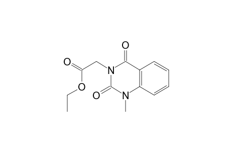 2-(1-Methyl-2,4-dioxo-3-quinazolinyl)acetic acid ethyl ester