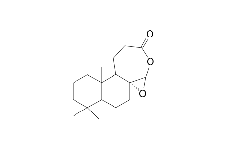 4aH-Naphth[2,1-c]oxireno[b]oxepin-3(2H)-one, decahydro-8,8,11a-trimethyl-, [4aS-(4a.alpha.,5aS*,7a.beta.,11a.alpha.,11b.beta.)]-