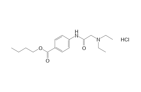 p-(diethylaminoacetamido)benzoic acid, butyl ester, hydrochloride