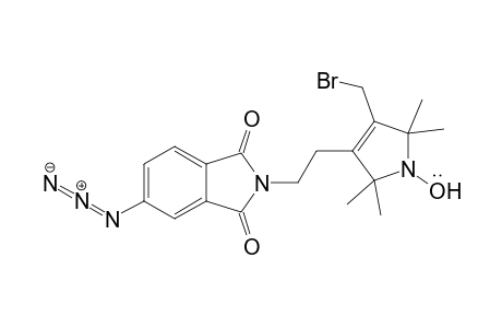 3-[(5-Azidophthalimido)ethyl]-4-bromomethyl-2,5-dihydro-2,2,5,5-tetramethyl-1H-pyrrol-1-yloxy radical