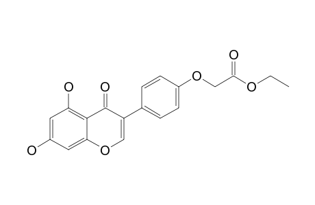 4'-O-ETHOXYCARBONYLMETHYL-5,7-DIHYDROXY-ISOFLAVONE