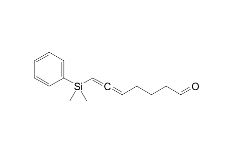 7-[dimethyl(phenyl)silyl]hepta-5,6-dienal