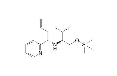 (2S)-3-methyl-N-[(1S)-1-(2-pyridinyl)but-3-enyl]-1-trimethylsilyloxy-2-butanamine