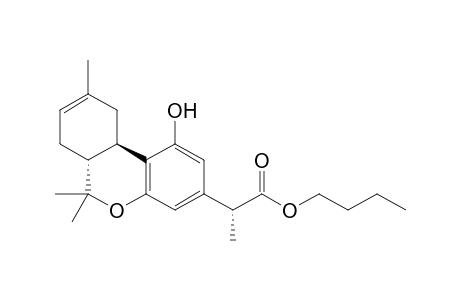 (2R)-2-[(6aR,10aR)-6a,7,10,10a-Tetrahydro-1-hydroxy-6,6,9-trimethyl-6H-dibenzo[b,d]pyran-3-yl]propanoic Acid ButylEster
