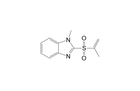 2-[(1-Methylethenyl)sulfonyl]-1-methylbenzimidazole