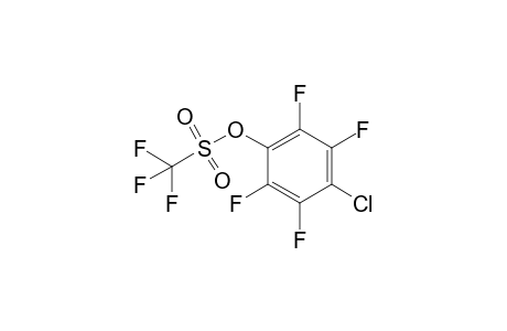 (4-chloro-2,3,5,6-tetrafluoro-phenyl) trifluoromethanesulfonate