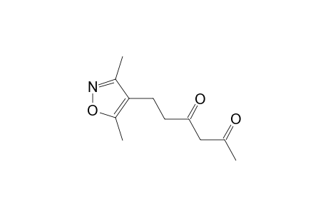 3,5-Dimethyl-4-(3'-acetylacetonyl)methyl-isoxazole