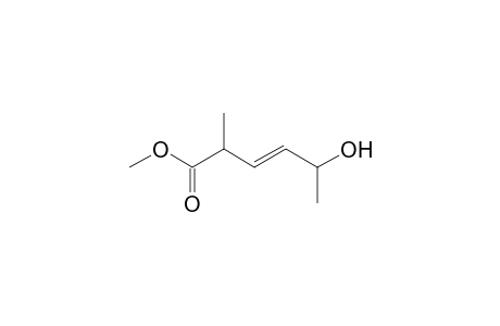 (E)-5-hydroxy-2-methyl-3-hexenoic acid methyl ester
