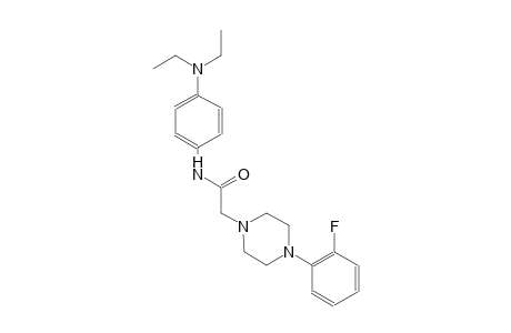 1-piperazineacetamide, N-[4-(diethylamino)phenyl]-4-(2-fluorophenyl)-