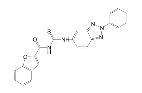 thiourea, N-(2-benzofuranylcarbonyl)-N'-(2-phenyl-2H-1,2,3-benzotriazol-5-yl)-