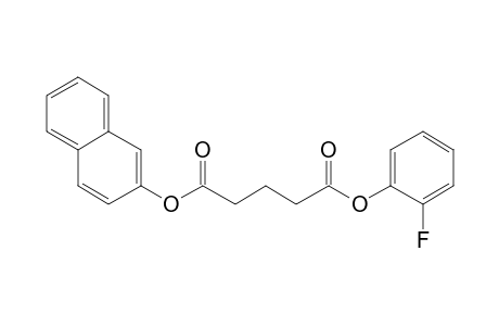 Glutaric acid, 2-fluorophenyl 2-naphthyl ester