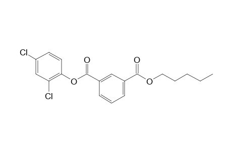 Isophthalic acid, 2,4-dichlorophenyl pentyl ester