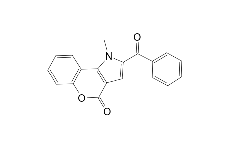 2-Benzyl-1-methyl[1]benzopyrano[4,3-b]pyrrol-4(1H)-one