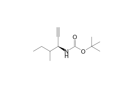 N-[(1S)-1-sec-butylprop-2-ynyl]carbamic acid tert-butyl ester