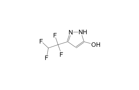 3-(1,1,2,2-tetrafluoroethyl)-1H-pyrazol-5-ol