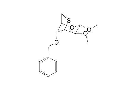 Methyl 4-O-benzyl-2-O-methyl-3,6-thioanhydro-.alpha.,D-mannopyranoside