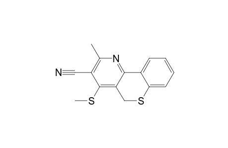 2-Methyl-4-(methylthio)-5H-thiochromeno[4,3-b]pyridine-3-carbonitrile