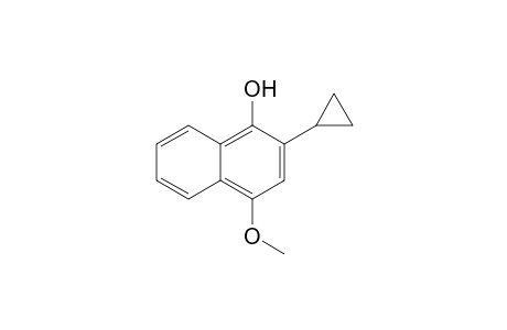2-Cyclopropyl-4-methoxy-1-naphthol