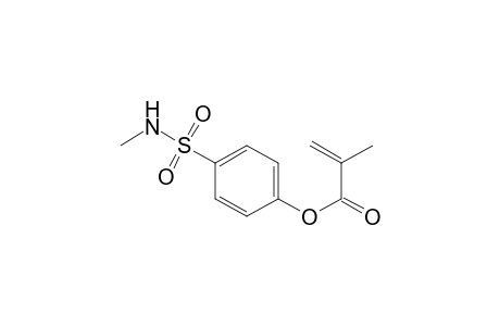 2-Propenoic acid, 2-methyl-, 4-[(methylamino)sulfonyl]phenyl ester
