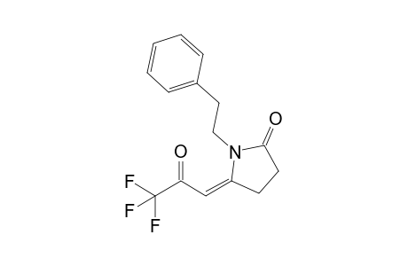 1-(2''-Phenylethyl)-5-[3',3',3'-trifluoro-2'-oxopropylidene]pyrrolidin-2-one