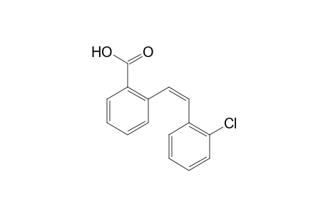 2-[cis-2-(2-Chloro-phenyl)-ethenyl]-benzoic acid