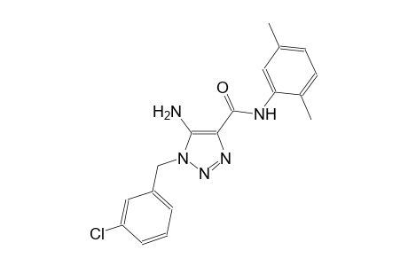 1H-1,2,3-triazole-4-carboxamide, 5-amino-1-[(3-chlorophenyl)methyl]-N-(2,5-dimethylphenyl)-
