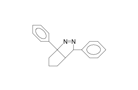 1,4-Diphenyl-2,3-diaza-bicyclo(3.3.0)oct-2-ene